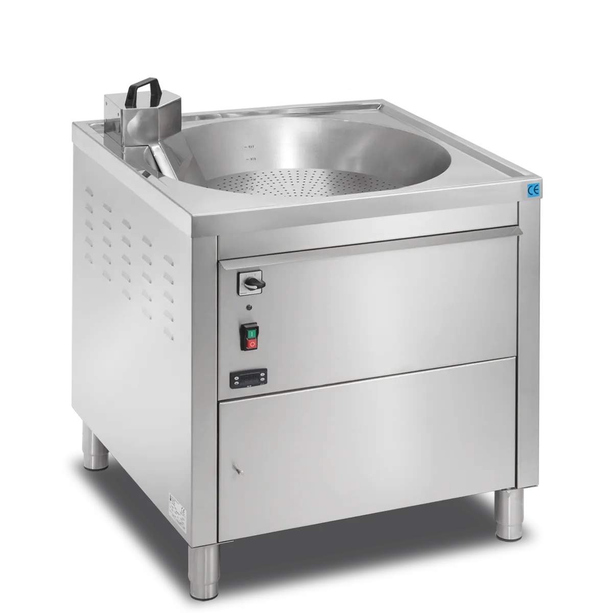 Freidora de churros automática eléctrica NTGAS CE80 en acero inoxidable