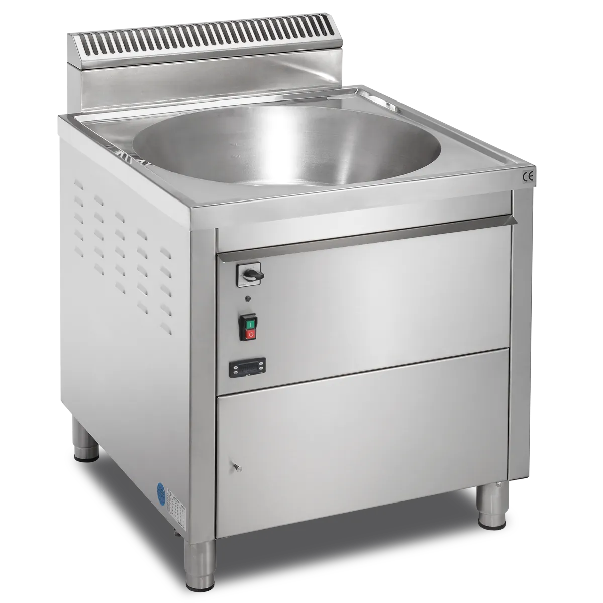 Freidora de churros automática a gas NTGAS CG80 en acero inoxidable