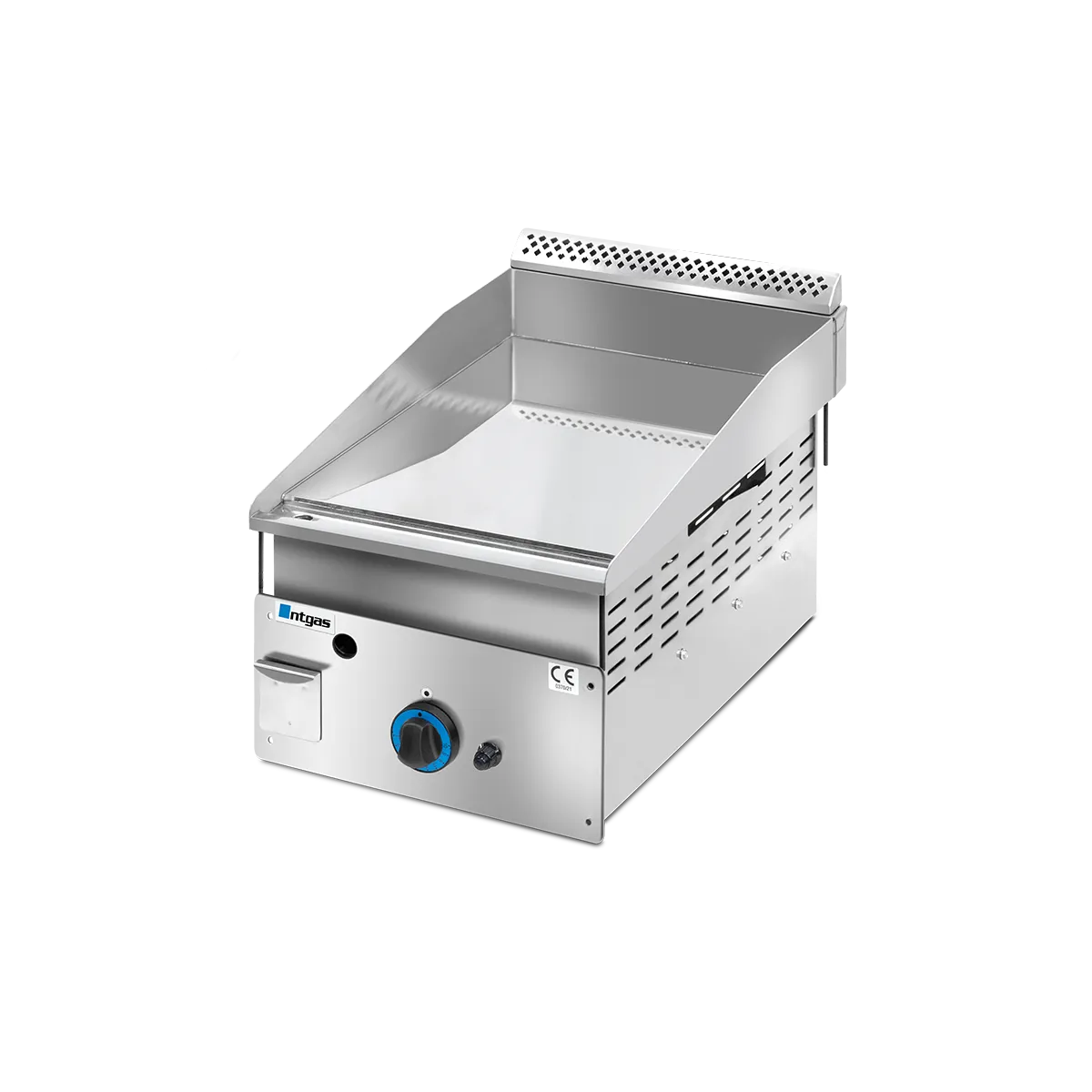 Fry-top a gas NTGAS encastrable, plancha de cocina en acero inoxidable