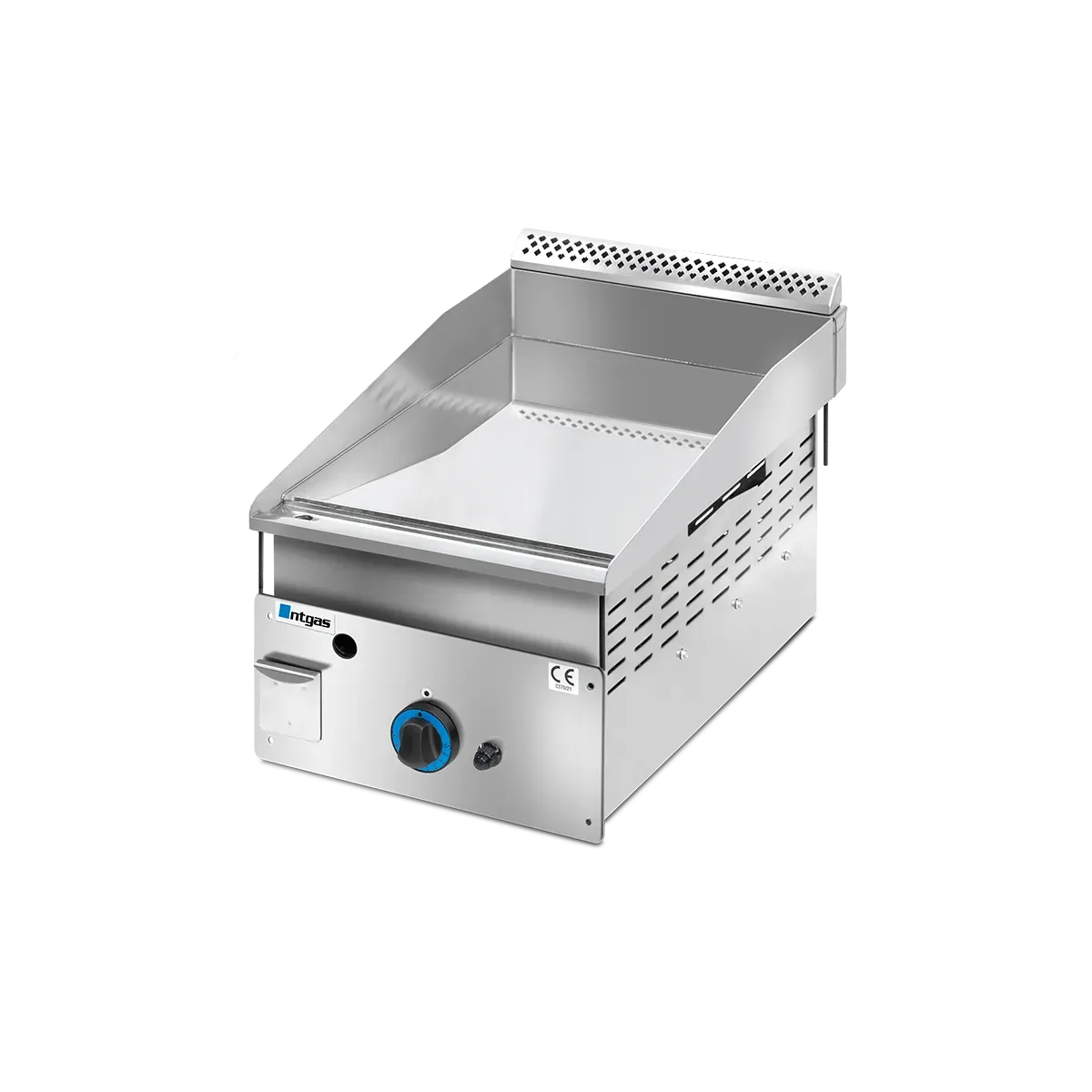 Fry-top a gas NTGAS encastrable, plancha de cocina en acero inoxidable