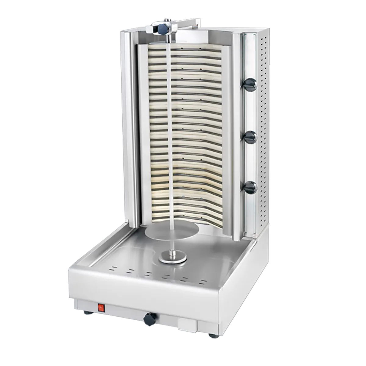 Asador de döner kebab eléctrico NTGAS KE-03 en acero inoxidable