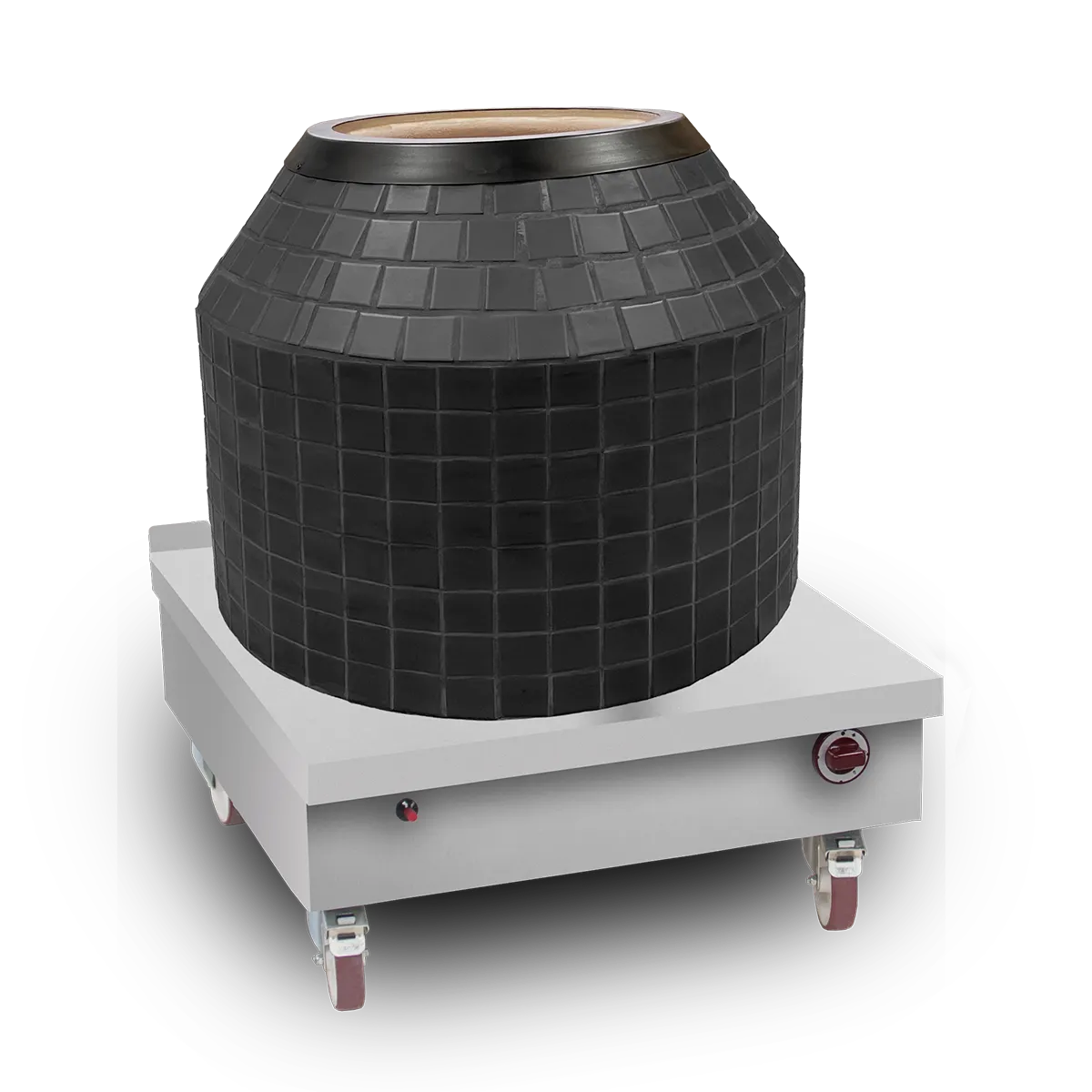 Horno tandoori NTGAS TDM-26S de la serie Mosaico con recubrimiento cerámico
